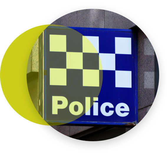 Victoria Police building signage