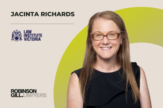 Jacinta Richards featured in Law Institute of Victoria Journal