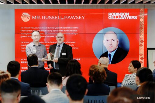 Asia Desk Launch-Russell Pawsey