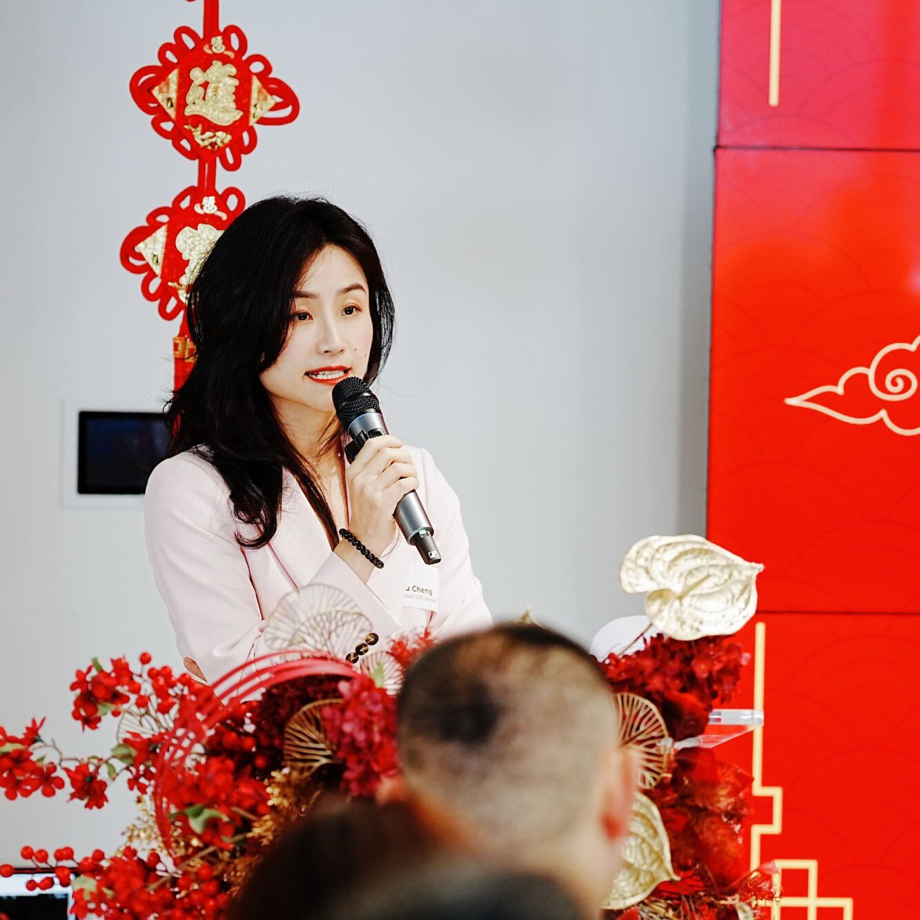 Asia Desk Launch-Lu Cheng speaking